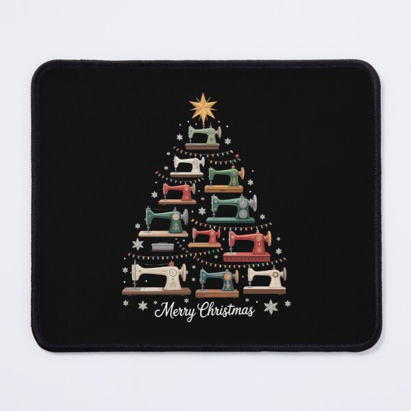 Item preview, Quilting Sewing Machine Christmas Funny Quilters Christmas designed and sold by Sunset4Bones.
