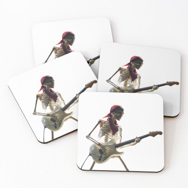 Item preview, Rock N Roll Skeleton Guitarist: Bad to the Bone Music Design designed and sold by Caira-Design.