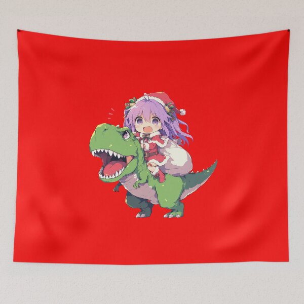 Item preview, Hiiragi Shinoa Christmas Dinosaur Seraph Of The End Anime designed and sold by HumbertoValveno.
