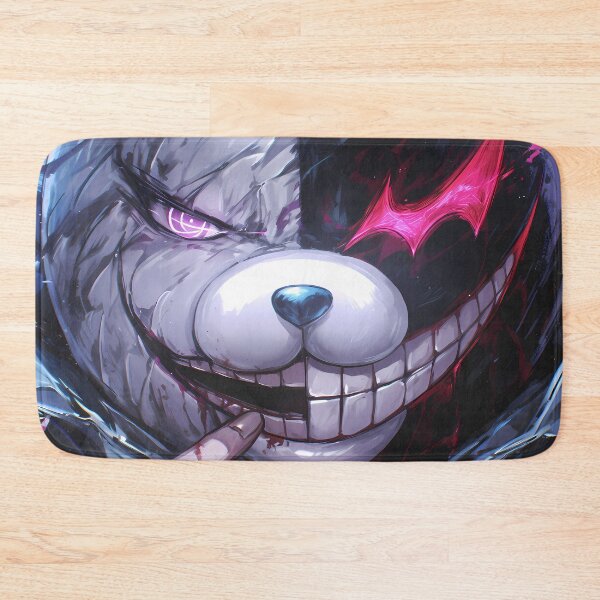 Item preview, Monokuma Chaotic Bear Danganronpa Anime Villain Dark Crazy Grin designed and sold by HumbertoValveno.