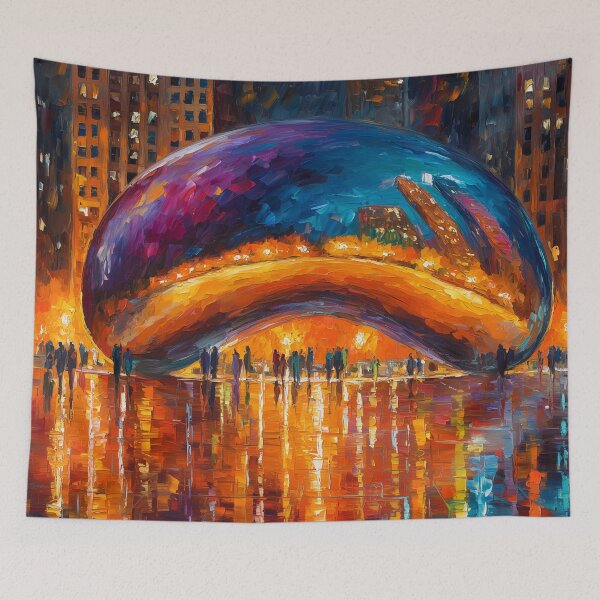 Item preview, City Reflections at Dusk designed and sold by ArgentoArt.