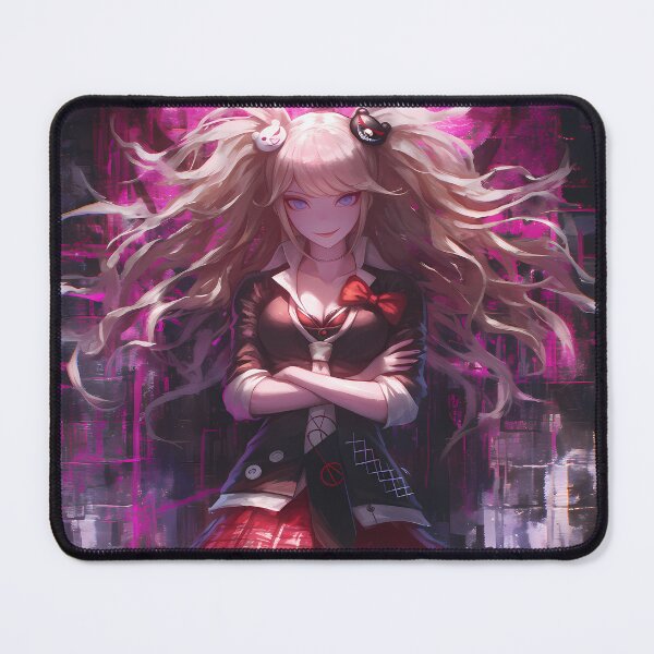Item preview, Junko Enoshima Ultimate Despair Danganronpa Anime Girl Pink Chaos designed and sold by HumbertoValveno.