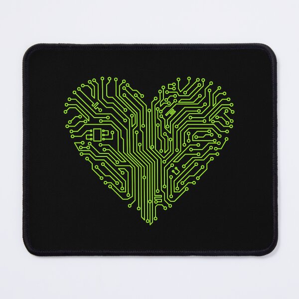 Item preview, Circuit Heart Futuristic Tech Design designed and sold by NxtGenDesigns.
