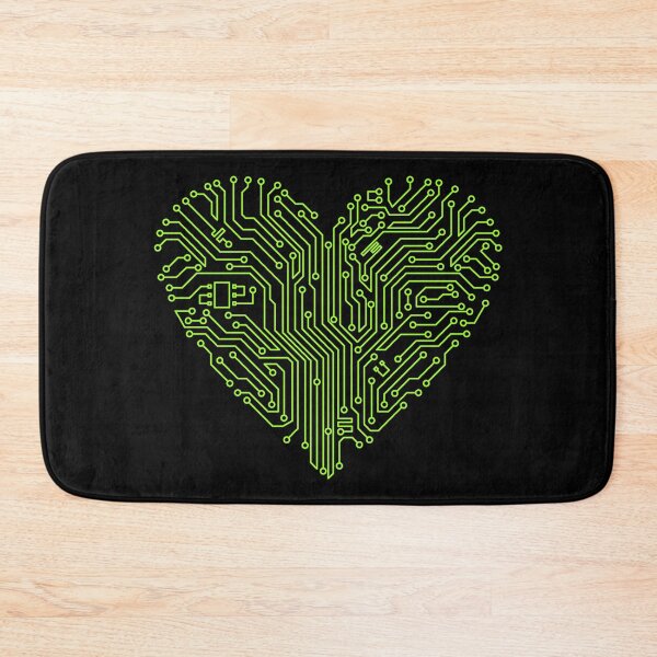 Item preview, Circuit Heart Futuristic Tech Design designed and sold by NxtGenDesigns.