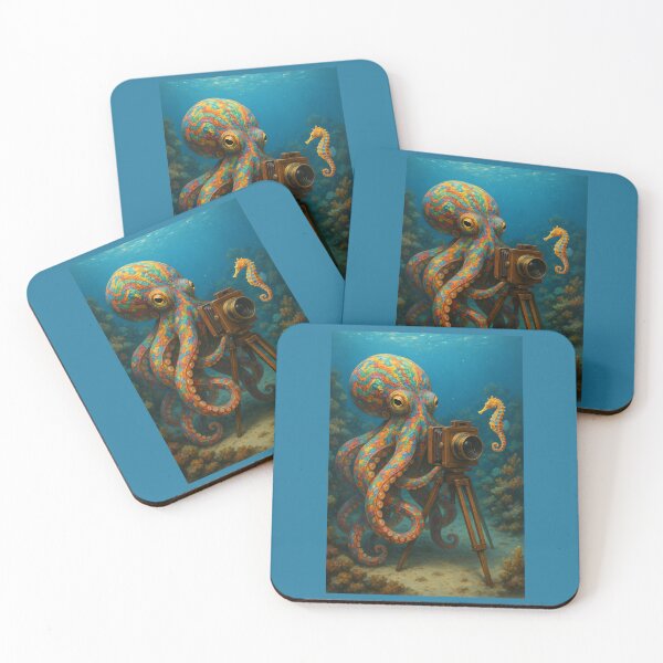 Item preview, Octopus Photographer designed and sold by Tridentulus.