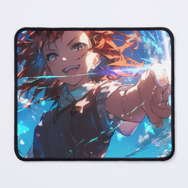 Item preview, Misaka Mikoto Certain Serene Nadeko Sengoku Bakemonogatari Sunset Golden Sky Gentle Anime Girl Atmosphere designed and sold by HumbertoValveno.