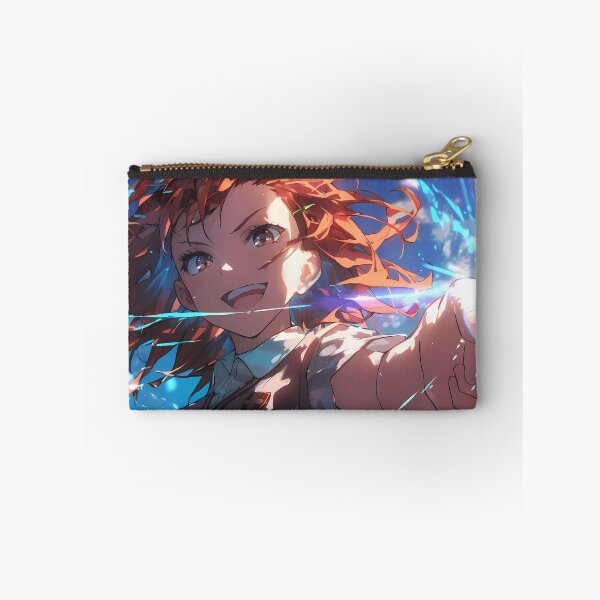 Item preview, Misaka Mikoto Certain Serene Nadeko Sengoku Bakemonogatari Sunset Golden Sky Gentle Anime Girl Atmosphere designed and sold by HumbertoValveno.