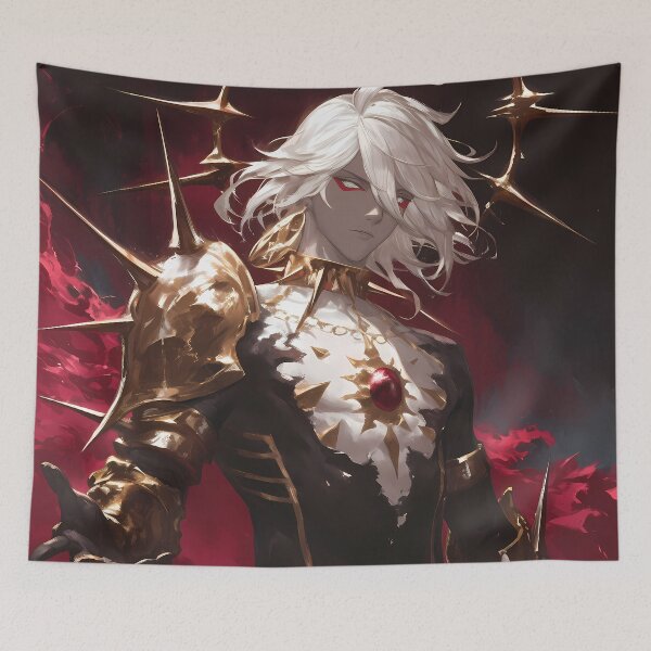 Item preview, Karna Red Lancer Fate Grand Order Radiant Golden Spiked Armor Power designed and sold by HumbertoValveno.