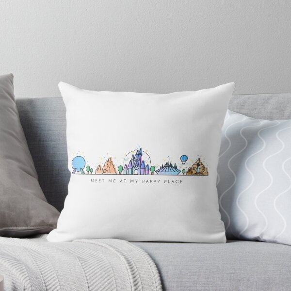 Vista previa del artículo con la obra «Encuéntreme en mi lugar feliz Vector Orlando Theme Park Illustration Design», diseñado y vendido por tachadesigns.