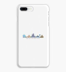 Meet me at my Happy Place Vector Orlando Theme Park Illustration Design iPhone 8 Plus Case