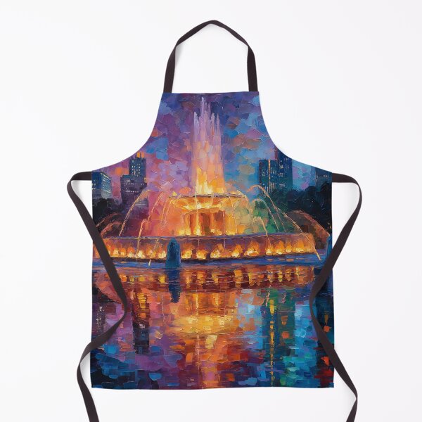 Item preview, The Fountain at Twilight designed and sold by ArgentoArt.