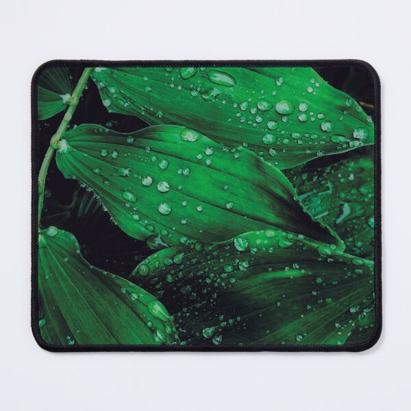 Item preview, Whispering Droplets: Leaves Kissed by Water designed and sold by s.art.creations.studio.