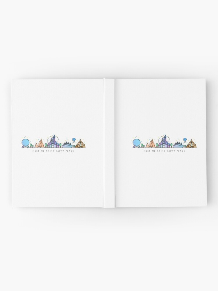 Meet me at my Happy Place Vector Orlando Theme Park Illustration Design Art  Print for Sale by tachadesigns