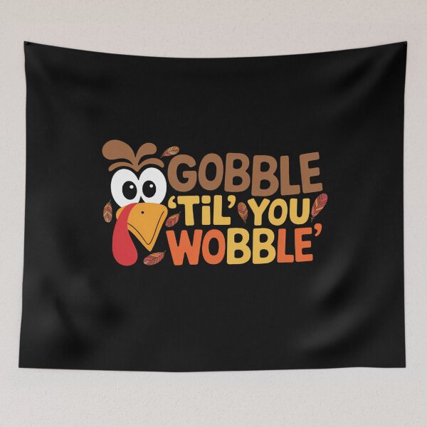Item preview, Gobble Gobble Thanksgiving designed and sold by brynatshop.