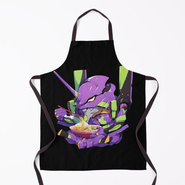 Item preview, Neon Genesis Evangelion Unit 01 Evangelion Anime Mecha Chibi Ramen designed and sold by Raslbazola.