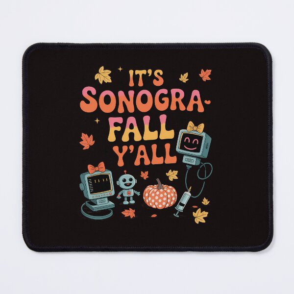 Item preview, It's Sonogra-Fall Y'all Ultrasound Tech Thanksgiving Autumn designed and sold by tabdejinti.