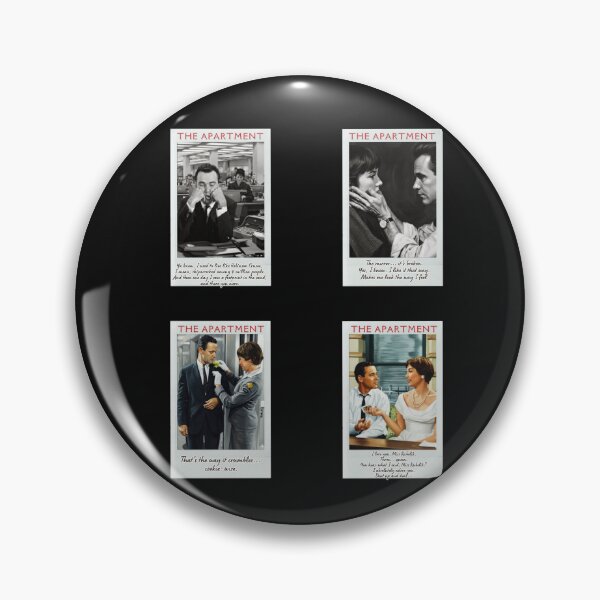 Item preview, The Apartment Movie Sticker Set / T Shirt designed and sold by DiverseDazzle.