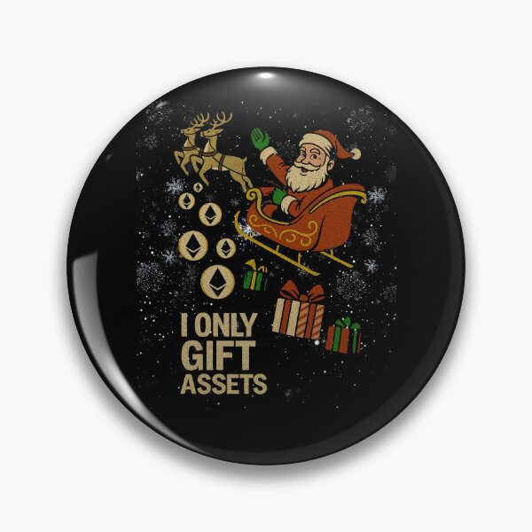 Item preview, Crypto Sleigh Ride™ Santa Dropping ETH Gifts X-Mas designed and sold by Compound Money.