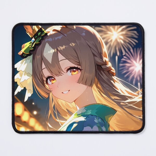 Item preview, Satono Diamond Uma Musume Pretty Derby Yukata Fireworks Night designed and sold by HumbertoValveno.