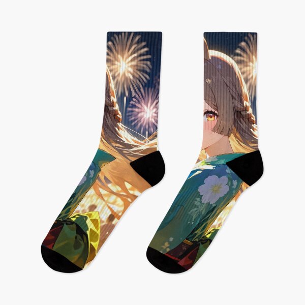 Item preview, Satono Diamond Uma Musume Pretty Derby Yukata Fireworks Night designed and sold by HumbertoValveno.