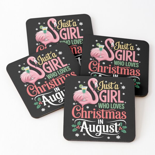 Item preview, Just A Girl Who Loves Christmas In August Shirt Girls Summer designed and sold by ticlitule.