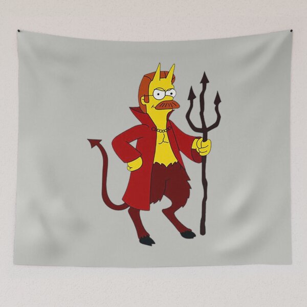 Item preview, Devil Flanders Treehouse of Horror designed and sold by Samdsart.