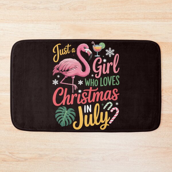 Item preview, Just A Girl Who Loves Christmas In July Shirt Girls Summer designed and sold by ticlitule.