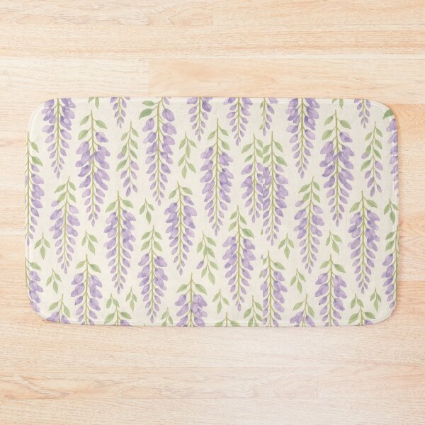 Item preview, Seamless wisteria floral pattern in watercolor style designed and sold by champkppwc.