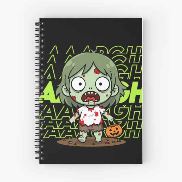Item preview, Cute Chibi Zombie Halloween Trick or Treat T-Shirt designed and sold by WHITE FLAME PRINTS.