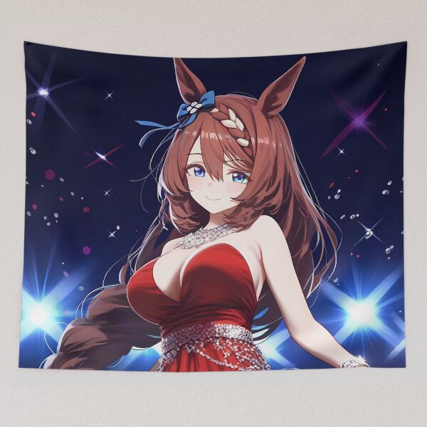 Item preview, Super Creek Uma Musume Pretty Derby Anime Girl Glamorous Stage Beauty designed and sold by HumbertoValveno.