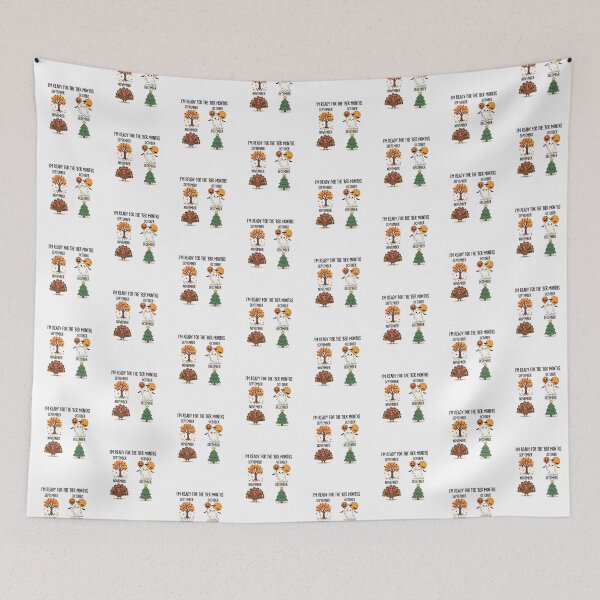 Item preview, I'm Ready For The Ber Months Cute Fall Holiday T-Shirt designed and sold by FestivityFinds.