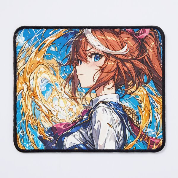Item preview, Dynamic Tokai Teio Uma Musume Pretty Derby Anime Girl Action Style designed and sold by HumbertoValveno.