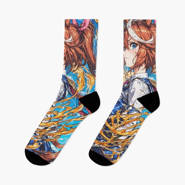 Item preview, Dynamic Tokai Teio Uma Musume Pretty Derby Anime Girl Action Style designed and sold by HumbertoValveno.
