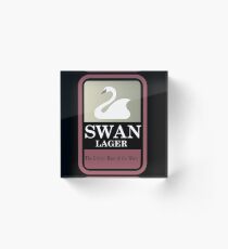 Swan Lager - Made In WA Acrylic Block