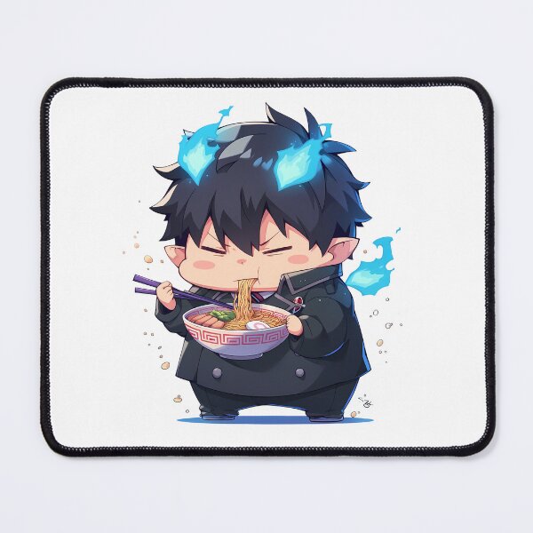 Item preview, Blue Exorcist Yukio Okumura Eating Ramen Hoodie Cool Kawaii Anime designed and sold by Raslbazola.