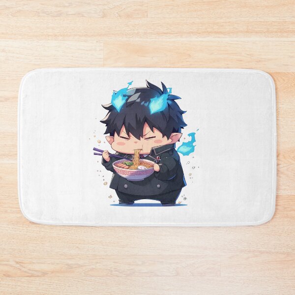 Item preview, Blue Exorcist Yukio Okumura Eating Ramen Hoodie Cool Kawaii Anime designed and sold by Raslbazola.