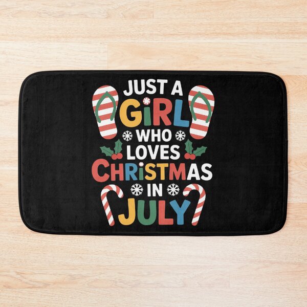 Item preview, Just A Girl Who Loves Christmas In July Women Girls Summer designed and sold by BiellaSar.