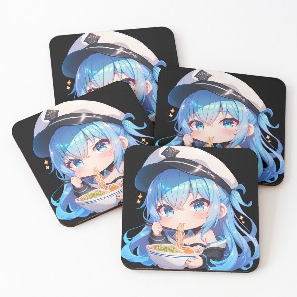 Item preview, Akame Ga Kill Esdeath Eating Ramen Ice Queen Kawaii Anime designed and sold by Raslbazola.