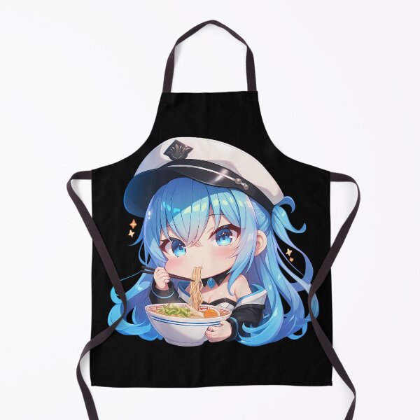 Item preview, Akame Ga Kill Esdeath Eating Ramen Ice Queen Kawaii Anime designed and sold by Raslbazola.