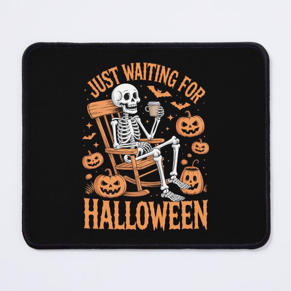 Item preview, Just Waiting For Halloween Skeleton Spooky Vibe Summer designed and sold by BiellaSar.