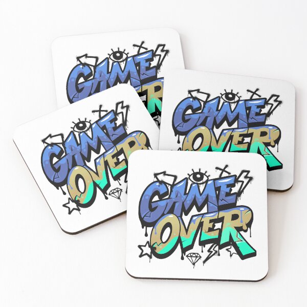 Item preview, Game Over Graffiti Street Art Design designed and sold by NxtGenDesigns.
