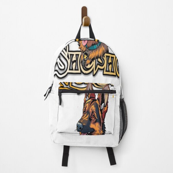 Item preview, German Shepherd dog graffiti funny  designed and sold by atomsama.