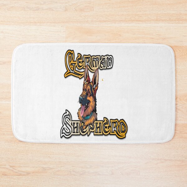 Item preview, German Shepherd dog graffiti funny  designed and sold by atomsama.