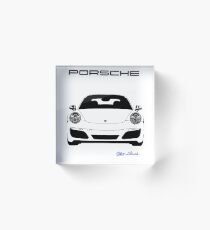 Porsche Acrylic Block