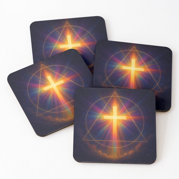 Item preview, “Divine Reflection – Light Within the Cross” designed and sold by Sea Godness .