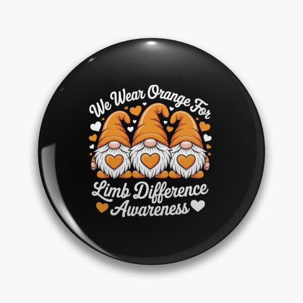Item preview, Limb Difference Awareness Gnomes Ribbon Cute designed and sold by HaileyRobel.