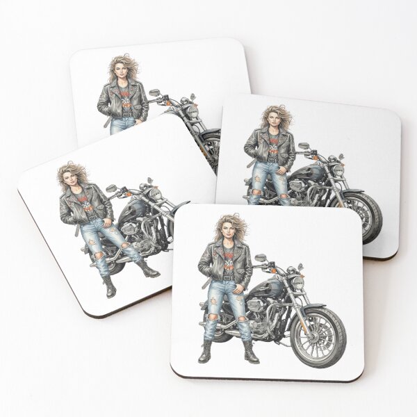 Item preview, "Biker Rebels: The Feminine Elegance" designed and sold by CHRIST5000.