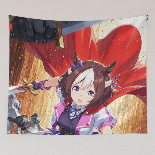 Item preview, Special Week Uma Musume Pretty Derby Anime Girl Heroic Sword Battle designed and sold by HumbertoValveno.