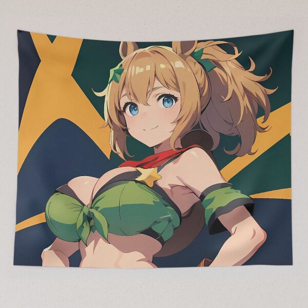 Aperçu de l'œuvre Taiki Shuttle Heroic Western Glow Uma Musume Pretty Derby Anime Girl créée et vendue par HumbertoValveno.
