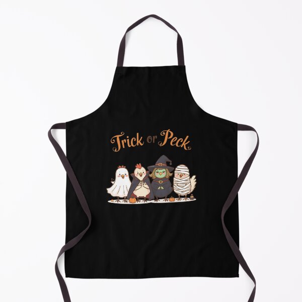 Item preview, Trick or Peck Funny Kawaii Halloween Chickens T-Shirt designed and sold by FestivityFinds.